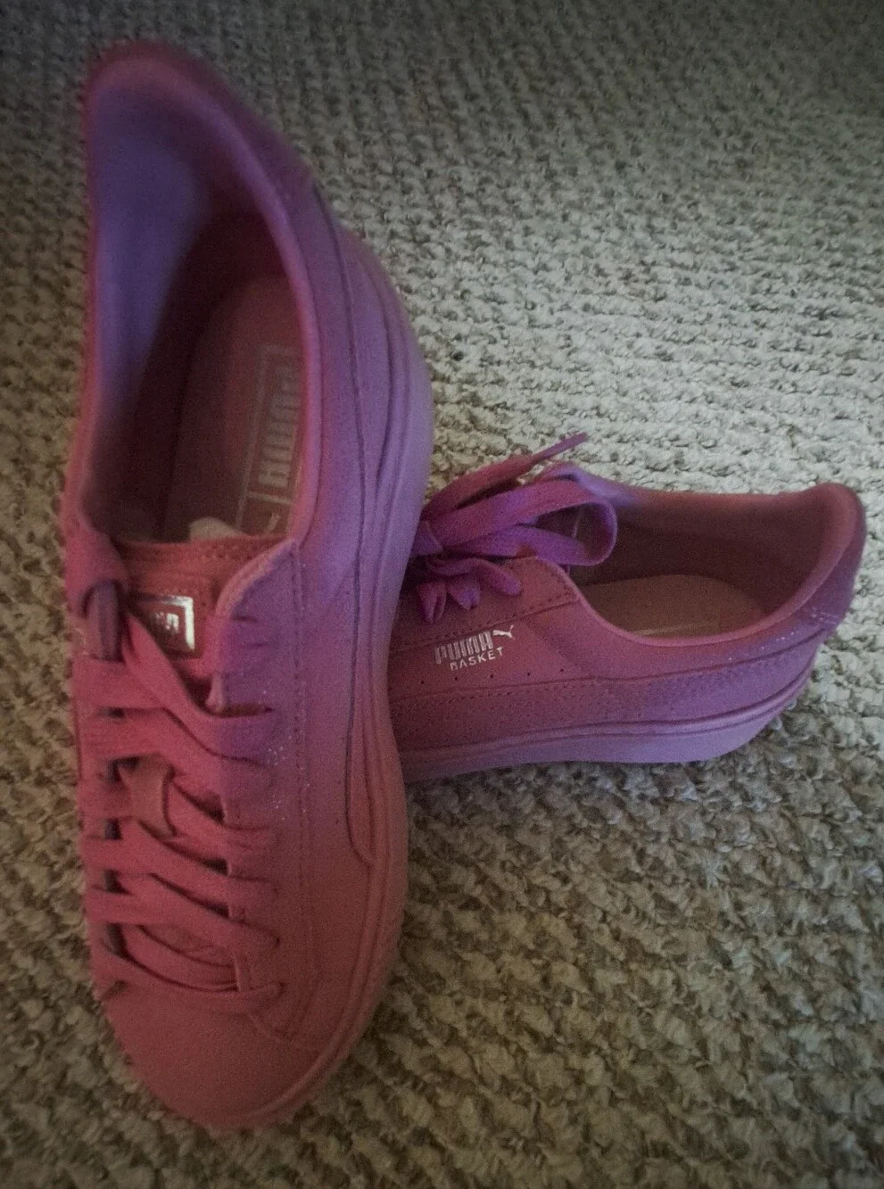 Puma Adult  Platform Reset Sneakers | Platform | Women's Size 6 | Sparkle |